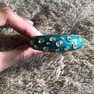 Turquoise Rhinestone Bracelet